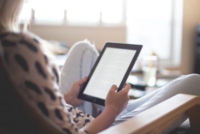 Ebooks are more portable and instant than physical books, and you can sell them more cheaply. | Laura Petersen, Copy That Pops