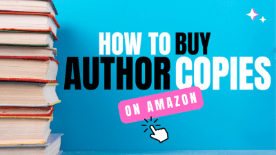 how to buy author copies of your book on amazon